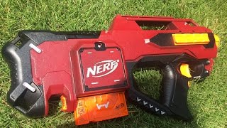 Nerf Mod quotThe Devils Luckquot Custom Rayven Commission w Helloween Paintjob [upl. by Chee335]