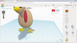 Tinkercad Turkey Figurine [upl. by Yelram]