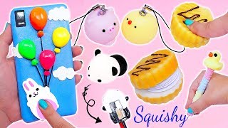 SNEAK Squishies IN CLASS Funny School Supplies with Squishies  Squishy Phone Case [upl. by Ause614]