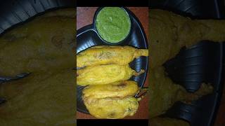 Chili pakoda❤😋food homecookfoodie cooking recipe homemadefoodie [upl. by Rafiq]