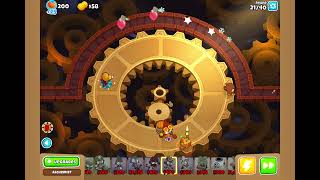 Btd6Geared easy modeno commentary [upl. by Yasmeen342]