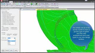 SCC  Creating design surfaces by alignment [upl. by Acinelav]