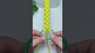 Instructions for tying a simple and beautiful yellow apricot blossom bracelet diy bracelet [upl. by Keenan257]