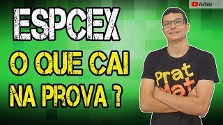 TEMAS MAIS COBRADOS DA PROVA DA ESPCEX Matemática [upl. by Dennard772]