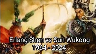 Every Fights of Erlang vs Wukong 1964  2024 [upl. by Slack]