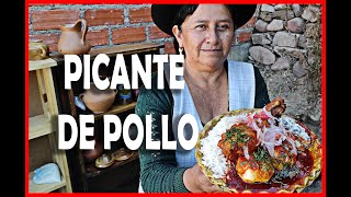 PICANTE DE POLLO EN LA LEÑA [upl. by Raclima]