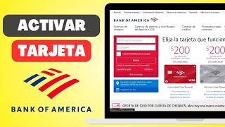 Cómo Activar una Tarjeta de Crédito Bank of America en Español 2024 Rápido y Fácil [upl. by Emelun]