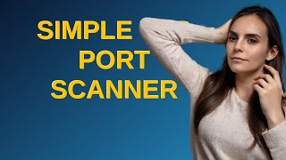 Codereview Simple TCP port scanner [upl. by Yael]