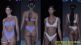 4k RIOT SWIM ep2  2022 Miami Swim Week  Paraiso Miami Beach [upl. by Verdie935]