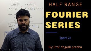 Half Range Fourier Series  Part 2 [upl. by Filahk]