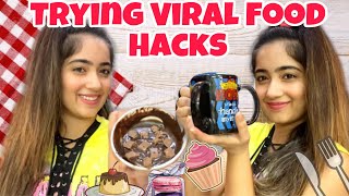 Testing viral food hacks  Mom’s Honest Reviews😌 CHINKI MINKI [upl. by Khudari481]