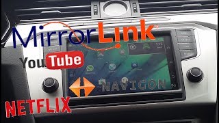 MirrorLink Samsung Howto mirror all apps [upl. by Oiramd232]