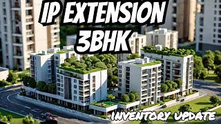 3bhk flats sale IP Extension Patparganj inventory update 3bhk flats sale Delhi kushwahaproperty [upl. by Hploda]