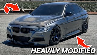 HEAVILY MODIFIED BMW F30 335I WALK AROUND [upl. by Rawley]