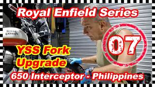 DIY Motorcycle Fork Upgrade Avoid This Mistake 🏍️  Royal Enfield Philippines  Ep 07  TORINO [upl. by Kym380]