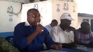 Politique Baidy Aribot réitère la position de lUFR [upl. by Lleraj662]