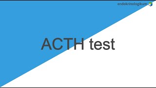 Explainer video ACTH test procedure englishendokrinologikum [upl. by Andy]