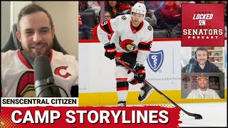 Ottawa Senators Training Camp Storylines SensCentral Citizen  Organizational Value Rankings 4238 [upl. by Linders]