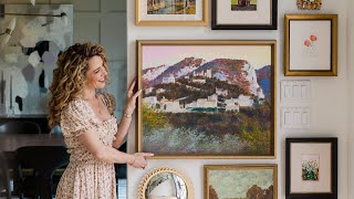 How to Choose Art Like A Designer Wall Art Wall Décor and a Modern Gallery  Ashley Childers [upl. by Eduino]