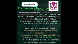 Fullstack Ecommerce Microservices Application promise 1 fullstackdeveloper liveproject coding [upl. by Flem10]