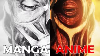 The UNBELIEVABLE Battle of Heaven and Earth of Attack on Titan Final Episode Ending Manga vs Anime [upl. by Ahseret]