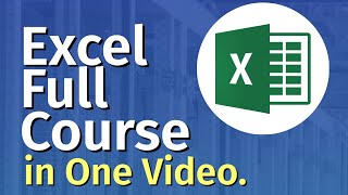 Microsoft Excel Tutorial for Beginners  Excel Training  FREE Online Excel course [upl. by Shandie]