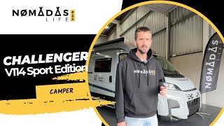 Challenger V114 Max Sport Edition 🚐💨 Camper nueva en Nomadas Life [upl. by Dacey]