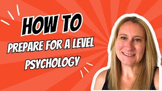 How to Prepare for A Level Psychology AQA [upl. by Puritan]