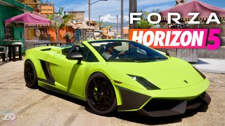 ERSTES CABRIO Lambo Performante Gallardo Spyder Tuning  FORZA HORIZON 5 [upl. by Gurango]