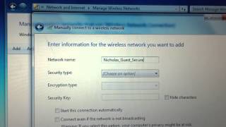 Connecting Windows 7 to WPA2 Enterprise [upl. by Aisayt10]