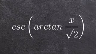 Evaluating the composition of Functions using Right Triangles [upl. by Kutzer]