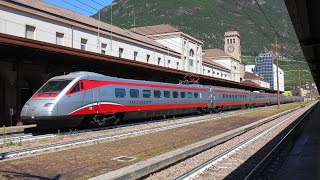 FERROVIA DEL BRENNERO Stazione di Bolzano Treni in transito arrivo e partenza Parte 22 [upl. by Halian92]