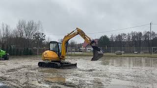 JCB 8060 MINI KOPARKA 2007R KM MASZYNY BUDOWLANE WWWKMRENTPL 56300 MILICZ [upl. by Yenots689]