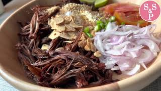 လက်ပံပွင့်သုပ် Bombax Ceiba Flower Salad [upl. by Inhoj88]