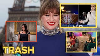 Kelly Clarkson CRITICIZE Meghan Markle During Commentary For Olympic Opening [upl. by Daniell]