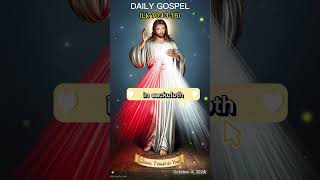 Daily Gospel Lk 101316 10042024 shorts shortsvideo dailygospel bible shortsvideo [upl. by Mail]