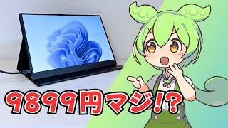 1万円以下！激安モバイルモニターの実態をレビュー【Ponitor WP16A】 [upl. by Novick221]