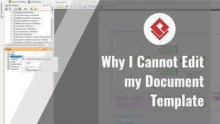 Why I Cannot Edit my Document Template [upl. by Selij]