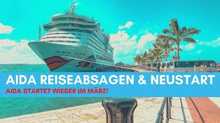 AIDA Cruises Neue Absagen amp Restart  Mein Schiff Nordamerika Absage  Costa Smeralda Absage [upl. by Kale]