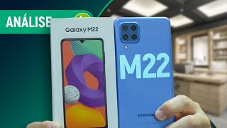 GALAXY M22 CELULAR INTERMEDIÁRIO Samsung com GOSTINHO de DÉJÀ VU  Análise  Review [upl. by Orimisac]