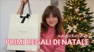 SPACCHETTO I PRIMI REGALI DI NATALE  JO MALONE NASHI amp KIKO [upl. by Arakat]