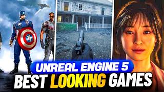 WOW 😍  10 New BestLooking Games Made In Unreal Engine 5 [upl. by Wiltz]