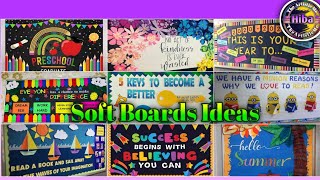 Pre school decoration ideas  Soft board ideas  Bulletin boards [upl. by Troc]