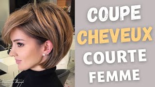 COUPE DE CHEVEUX COURTE 2023 TENDANCE  COIFFURE CHEVEUX COURT 2023 FEMME [upl. by Caterina]