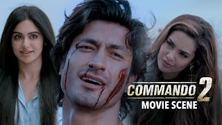 Vidyut Jammwals Incredible Action Climax  Commando 2  Movie Scene [upl. by Martens]