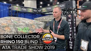 NEW Bone Collector Rhino Blinds  2019 Archery Trade Association [upl. by Ginger]