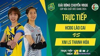 🔴Bán kết  HCĐG LÀO CAI vs XMLS THANH HÓA  VCK Nữ giải bóng chuyền VĐQG cúp HCĐG 2024 [upl. by Suellen]