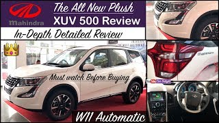 XUV500 2018 Top Model Review  XUV500 Facelift W11 AWD FeaturesPrice and Interior [upl. by Dlonra]