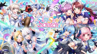 D4DJ Groovy Mix X HoloLive  Shiny Smily Scratch Story SUB [upl. by Ellednek792]