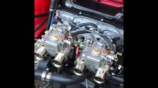 VW MK2 w MK3 20 8v dual carb swap 276 cam dual valve springs stainless steel exhaust 5 speed [upl. by Nreval]